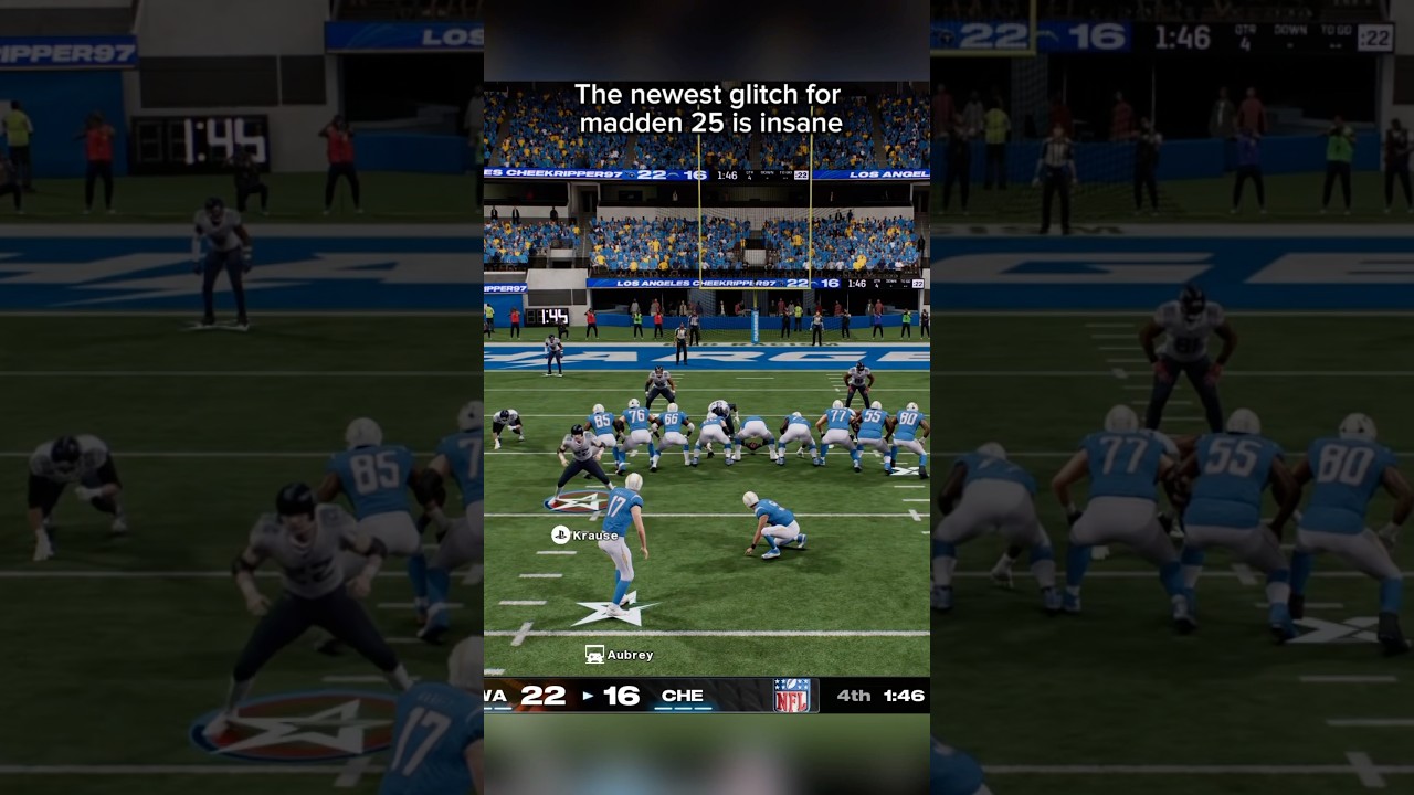 NEWEST GLITCH IN MADDEN 25😭#madden25 #glitch #fyp #ncaafootball25 #ncaafootball #gaming #madden