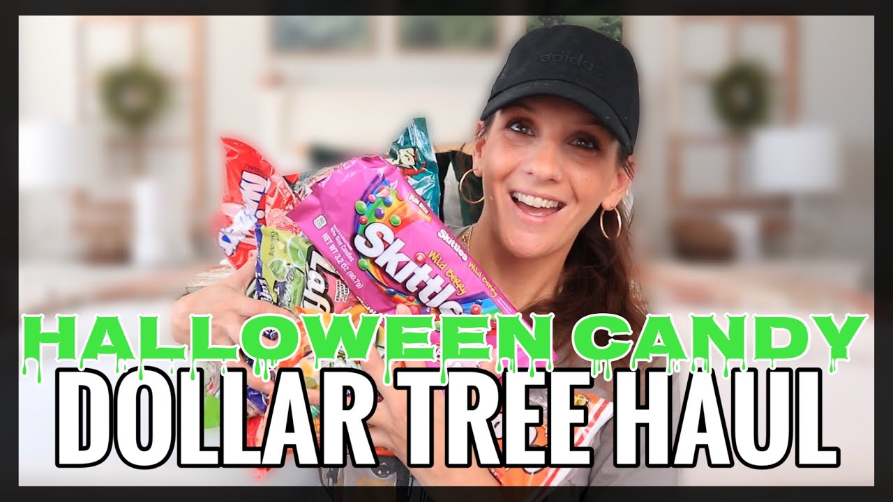 DOLLAR TREE HALLOWEEN CANDY HAUL | MY GAG REFLEX COULDN'T DO IT...
