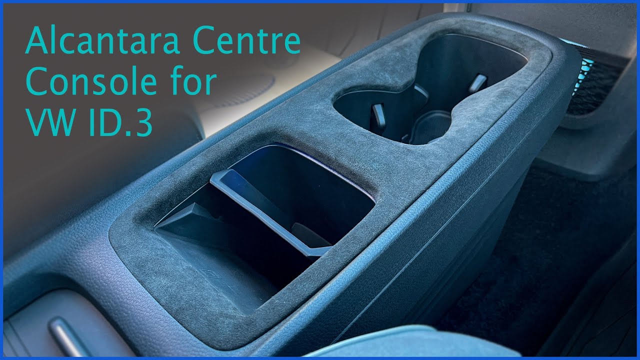 Alcantara Centre Console Upgrade for the VW ID.3
