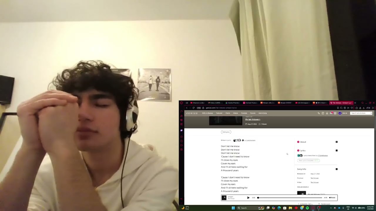Reacting to Tek lintowe - My tek lintowe