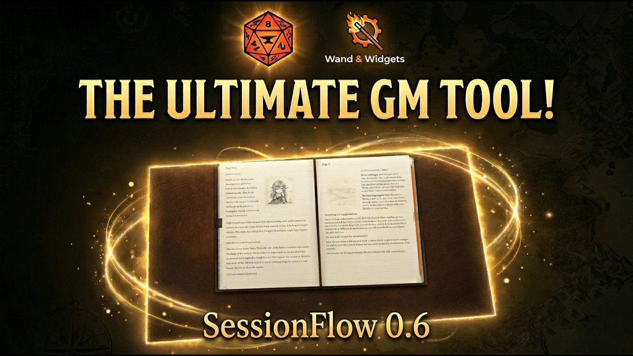 Session Flow 0.6 (Foundry VTT): Более 30 НОВЫХ инструментов для мастера игры и эпическая панель д...
