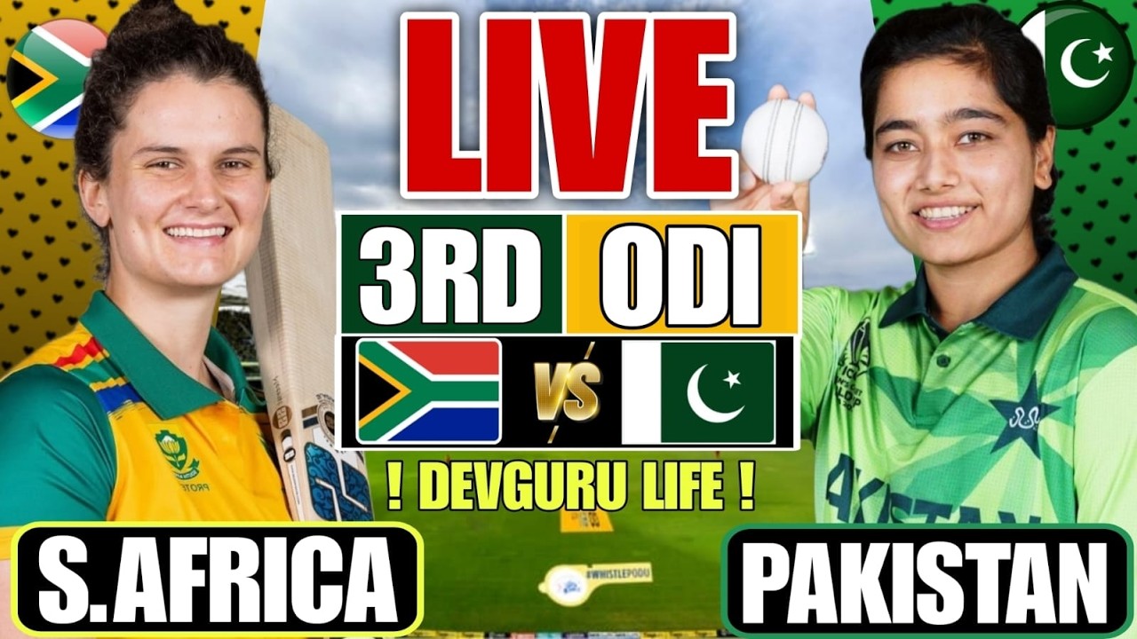 South Africa Women vs Pakistan Women, 3rd ODI, Pakistan Women tour of South Africa- Commentary