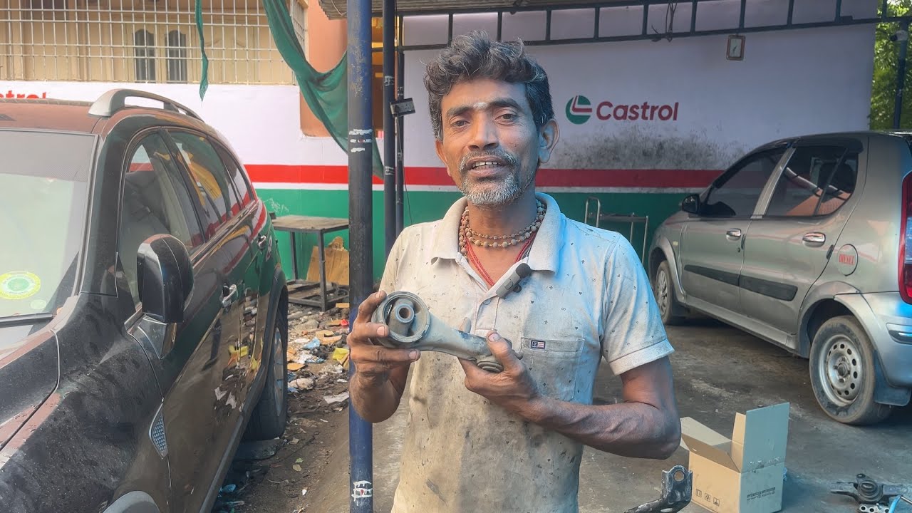 Toyota Etios engine mount change (@skilledmechanictamil )