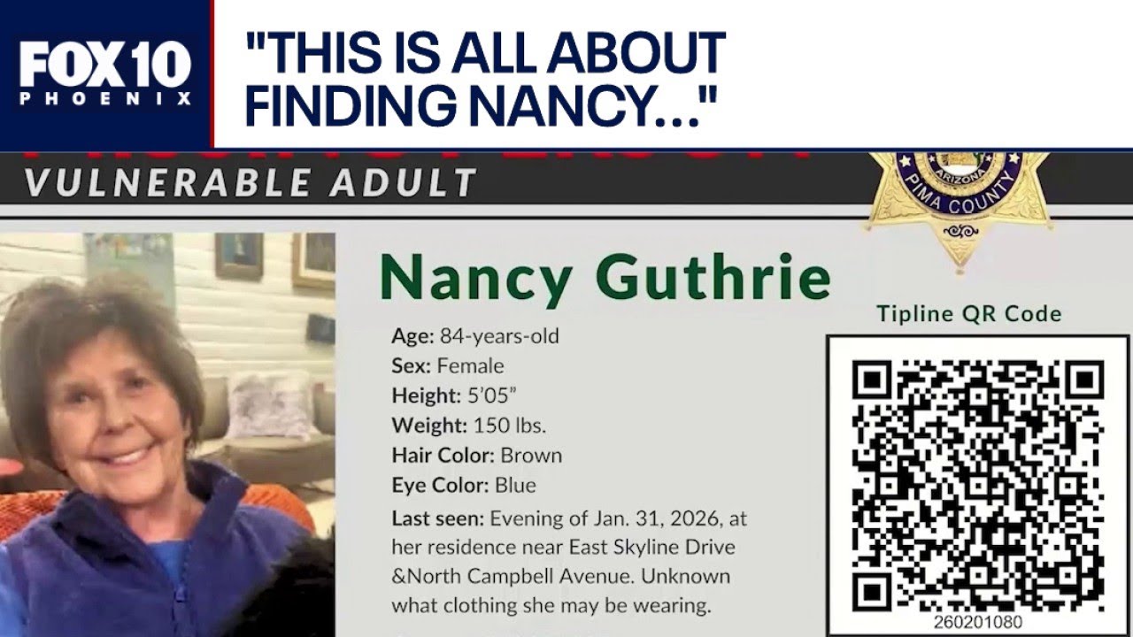 Nancy Guthrie: Pima County Sheriff speaks out | FOX 10 Phoenix