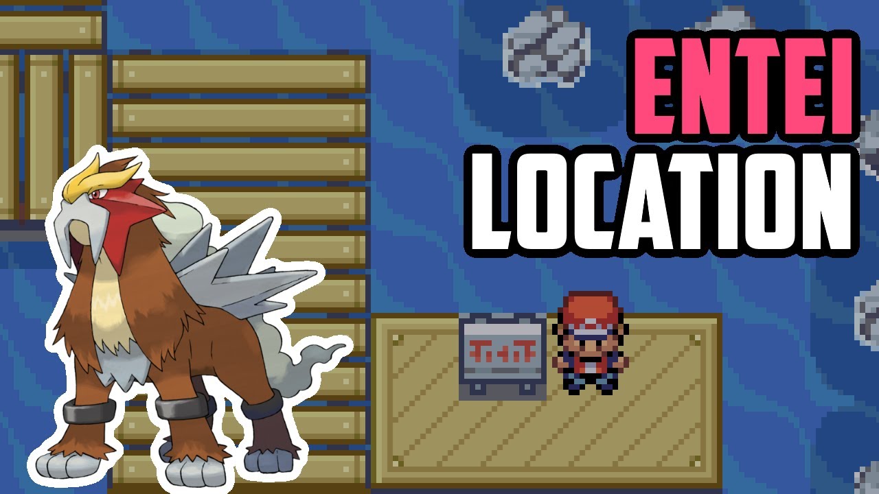 Как поймать Энтея — Pokémon FireRed и LeafGreen