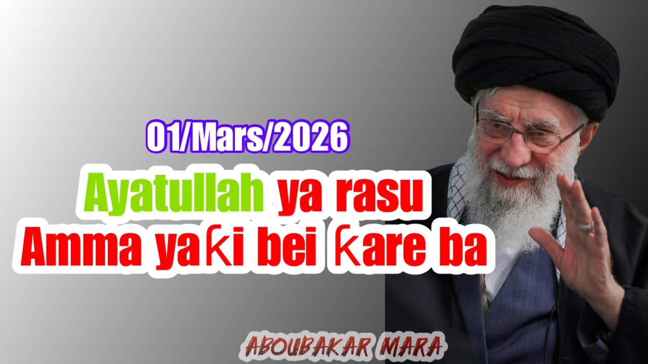 Rasuwar jagoran IRAN