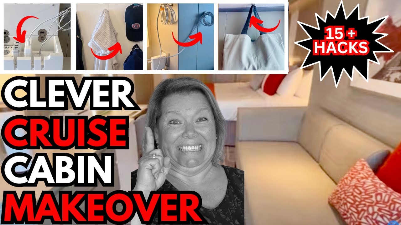 MAXIMIZING SPACE AND ORGANIZATION for your cruise ship cabin