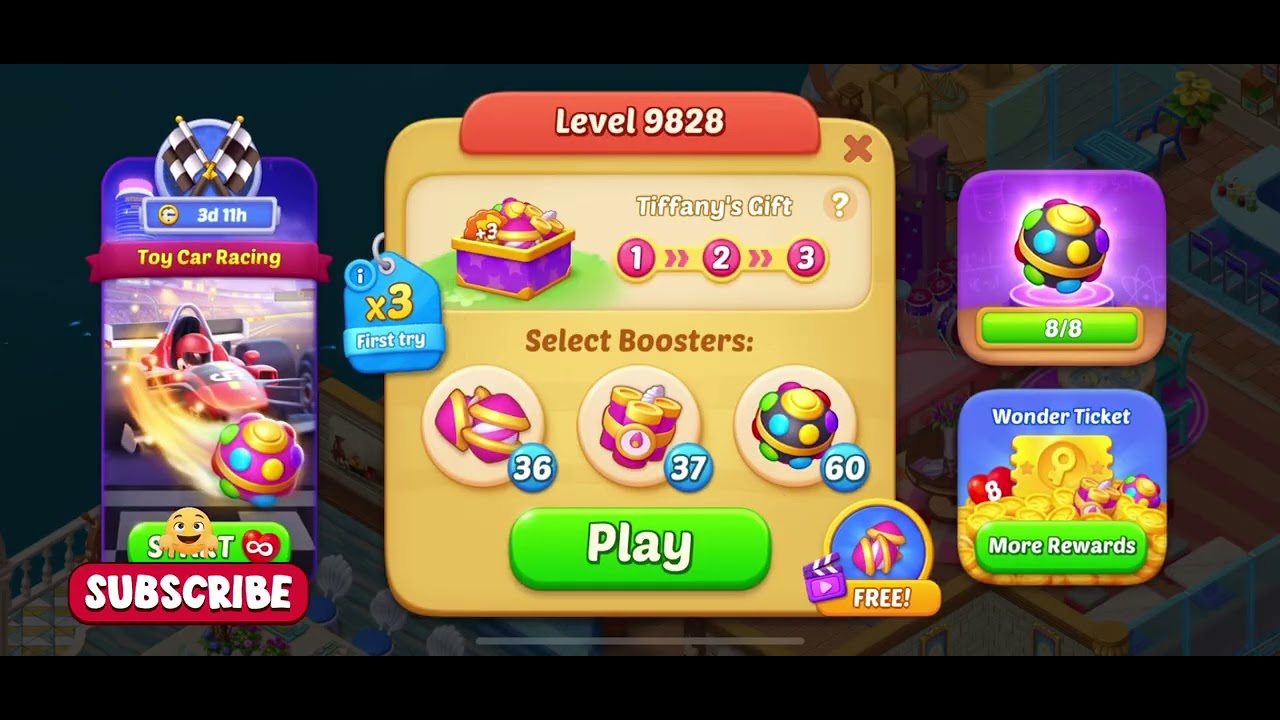 Matchington Match Levels 9825-9829