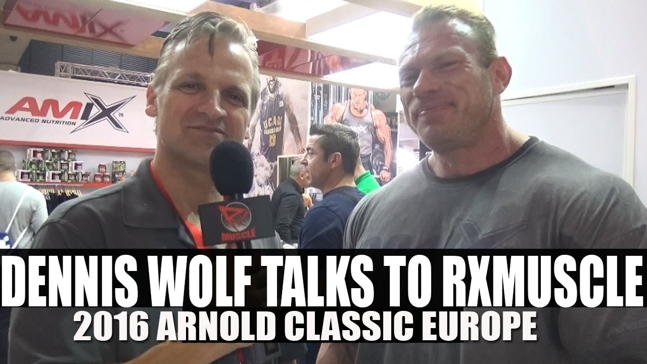 Dennis Wolf Talks To RxMuscle | 2016 Arnold Classic Europe!
