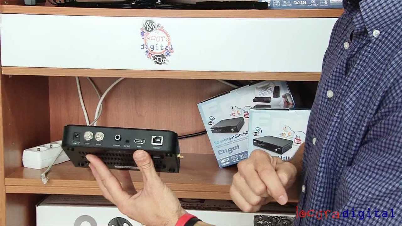 Como conectar el receptor HD Engel RS4800Y