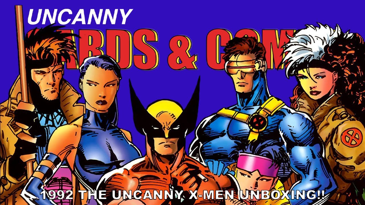 1992 THE UNCANNY X-MEN BOX OPENING | UNCANNY CARDS & COMIX