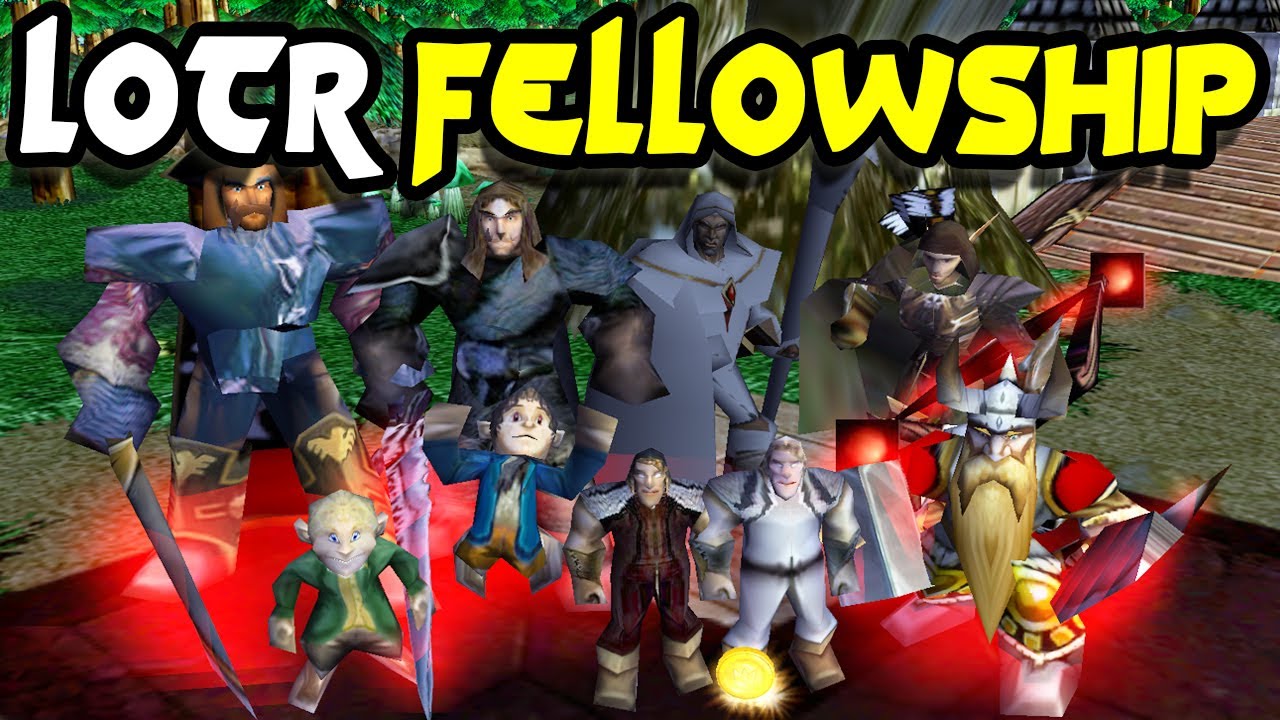 Warcraft 3 | Custom | Fellowship of Middle Earth