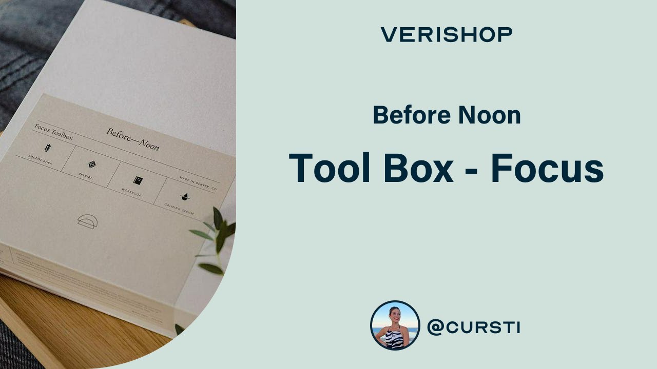 Before Noon Tool Box - Focus Review
