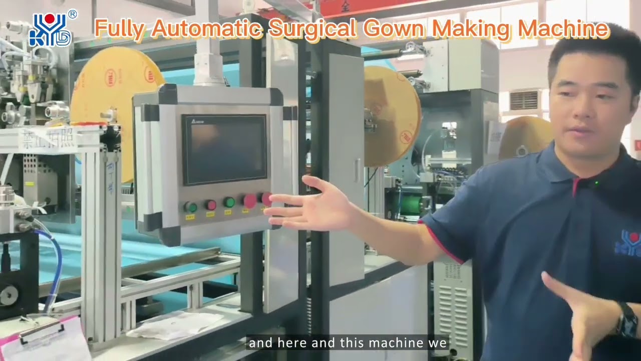 Leo Automatic Surgical Gown Making Machine Explained