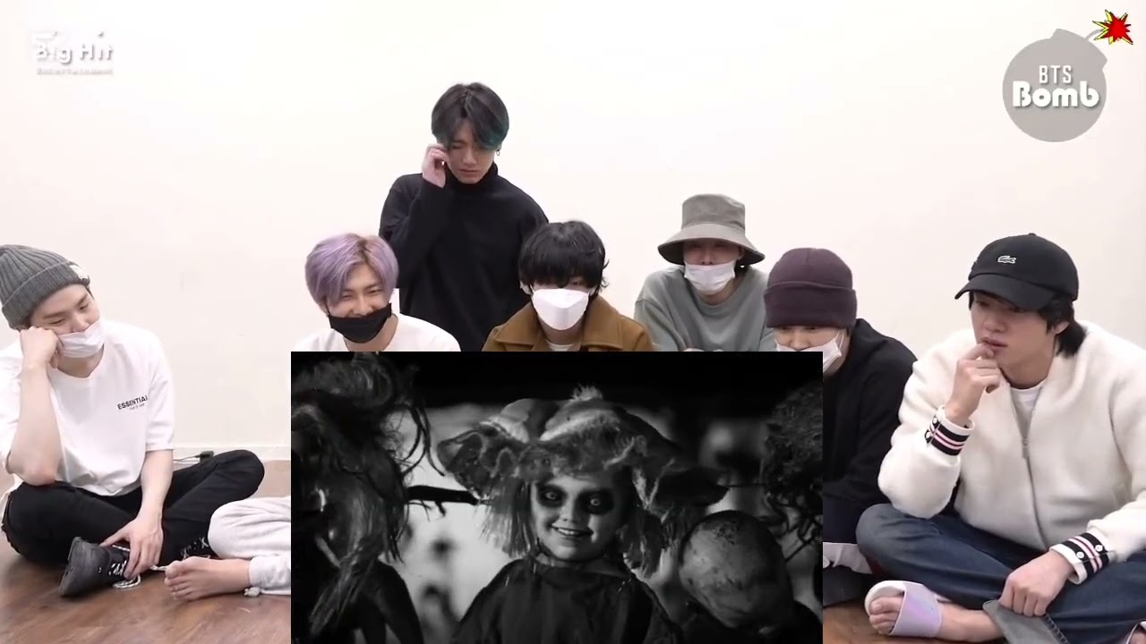 BTS reaction to LADY GAGA the dead dance MV