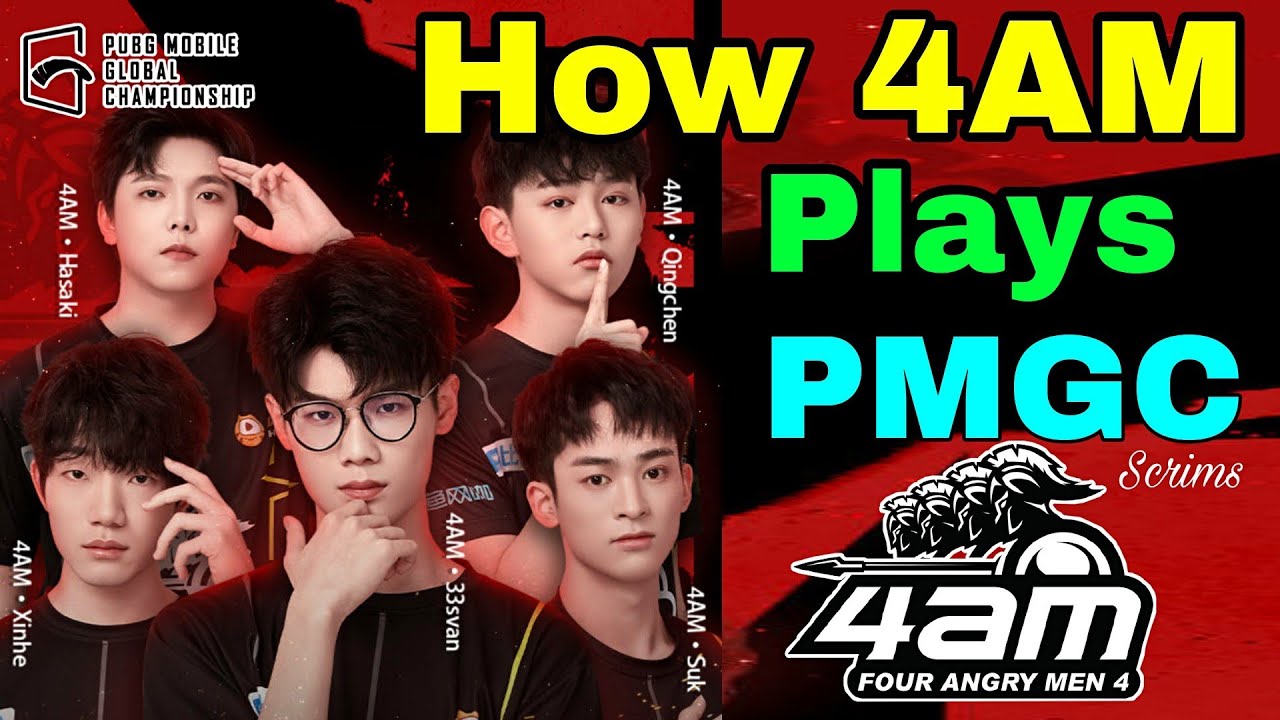 [4AM 33Svan POV] 4AM Wins PMGC Scrim Erangle 😱 | Every Competitive Player Should Watch |Chinese Pros