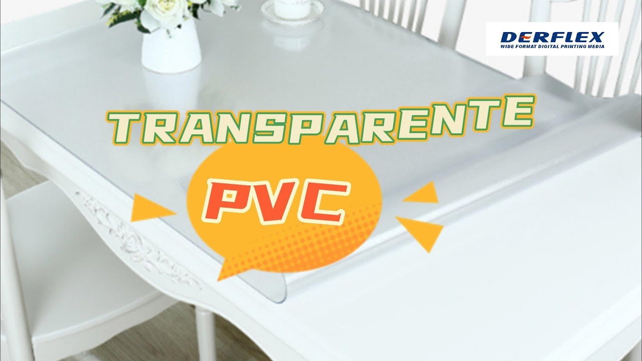 Transparente PVC para mantel docor | DERFLEX