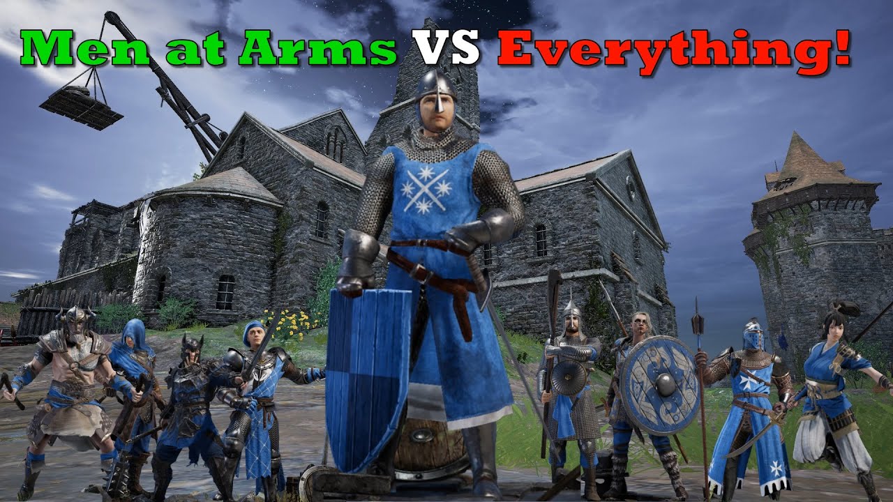 Полное мастерство Men at Arms против всего!?!