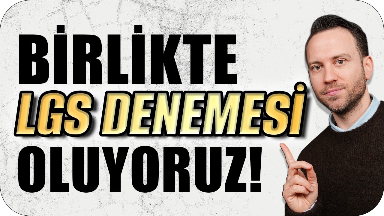 Birlikte Deneme Sınavı Oluyoruz ❗📢