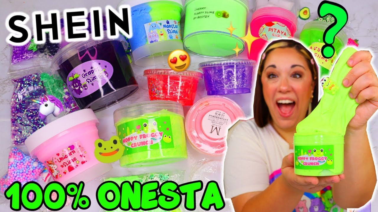 Provo SLIME INCREDIBILI da SHEIN! RECENSIONE 100% ONESTA!