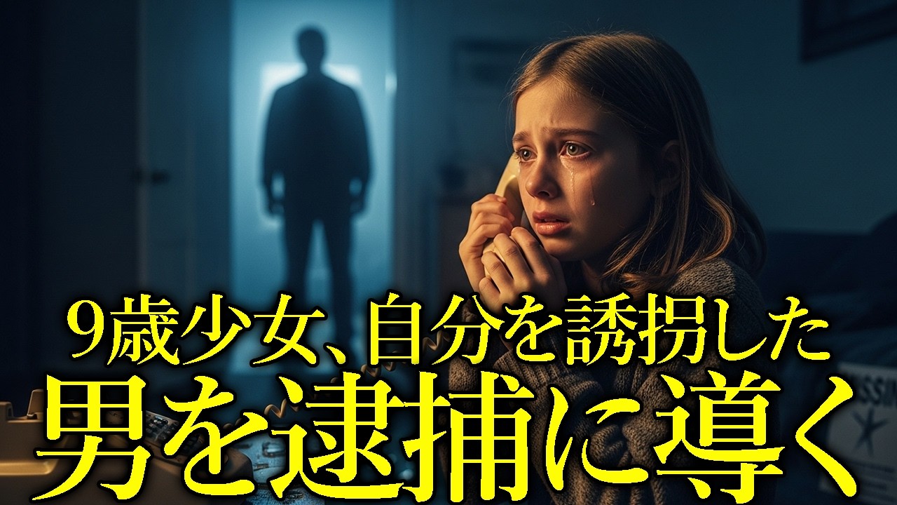 9歳少女、自分を誘拐した男を逮捕に導いた——恐怖を勇気に変えた実話