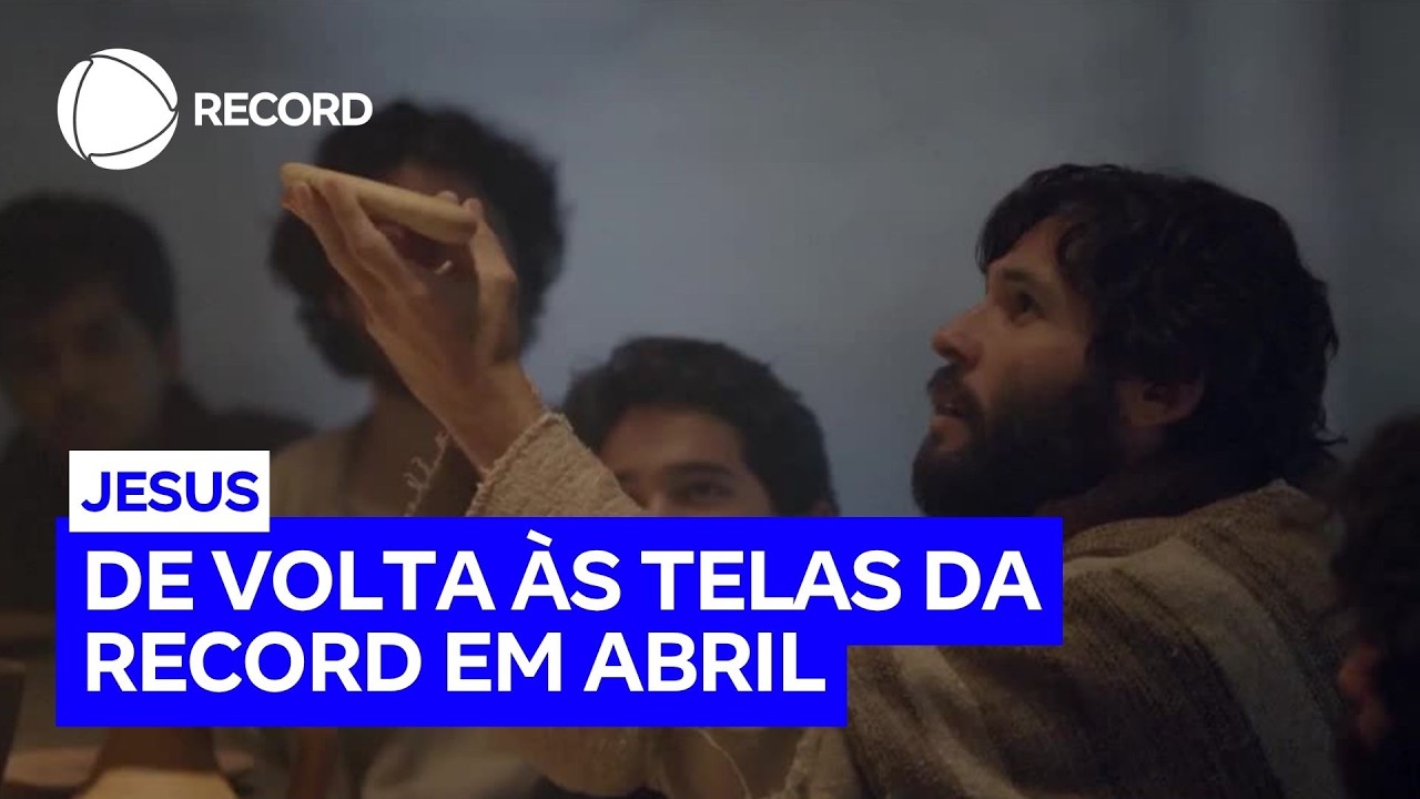 Novela Jesus volta &agrave; tela da RECORD em 27 de abril