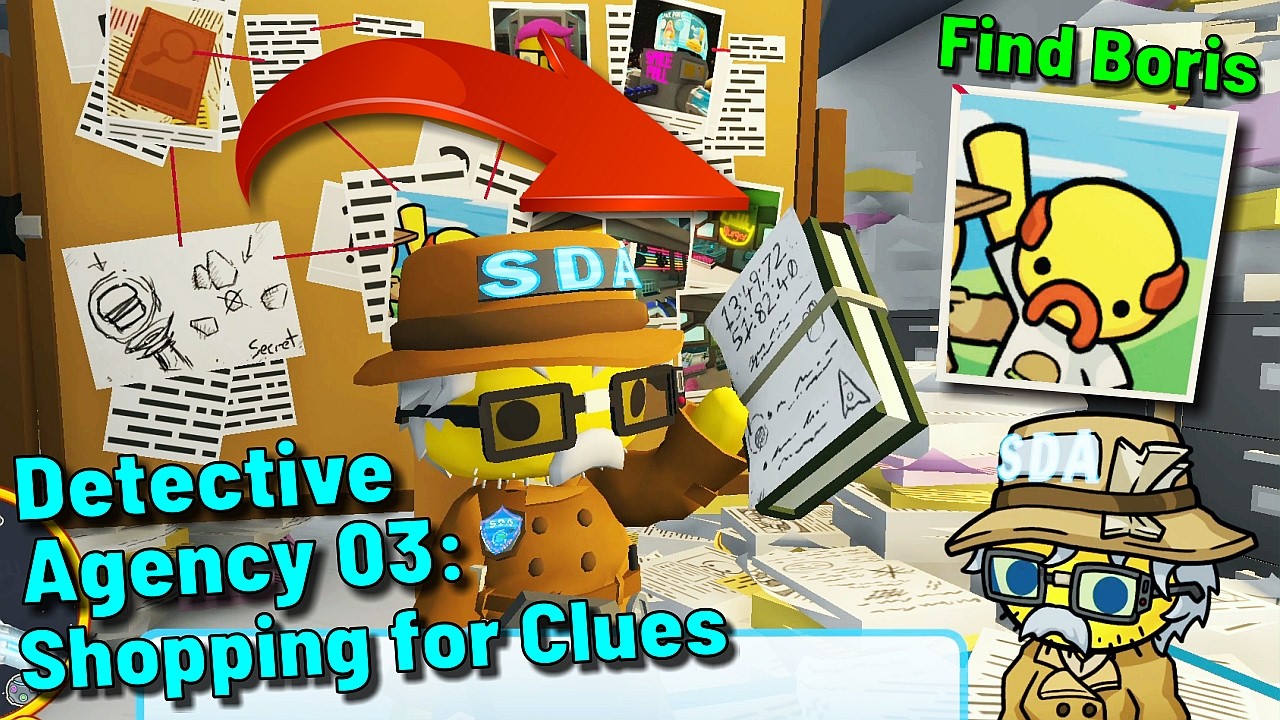 WOBBLY LIFE - Detective Agency 03 Shopping for Clues - Find Detective BIFF's brother, BORIS
