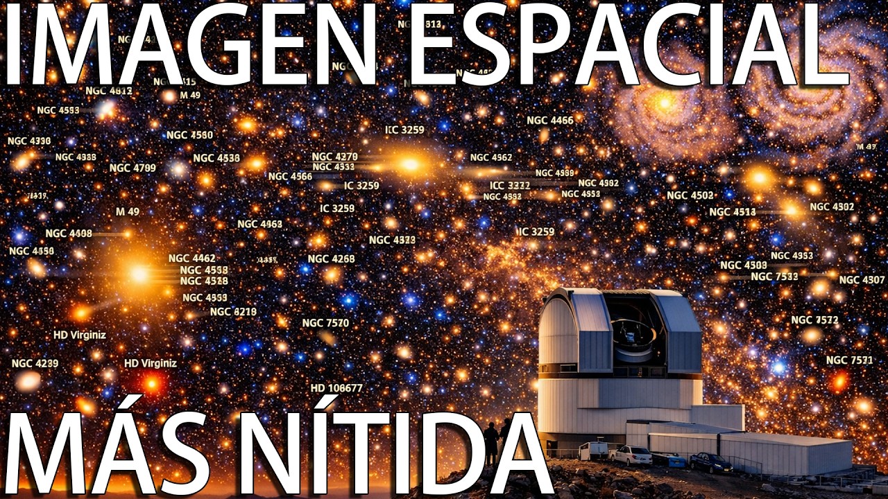 La imagen más detallada del universo, capturada en 3 200 millones de píxeles