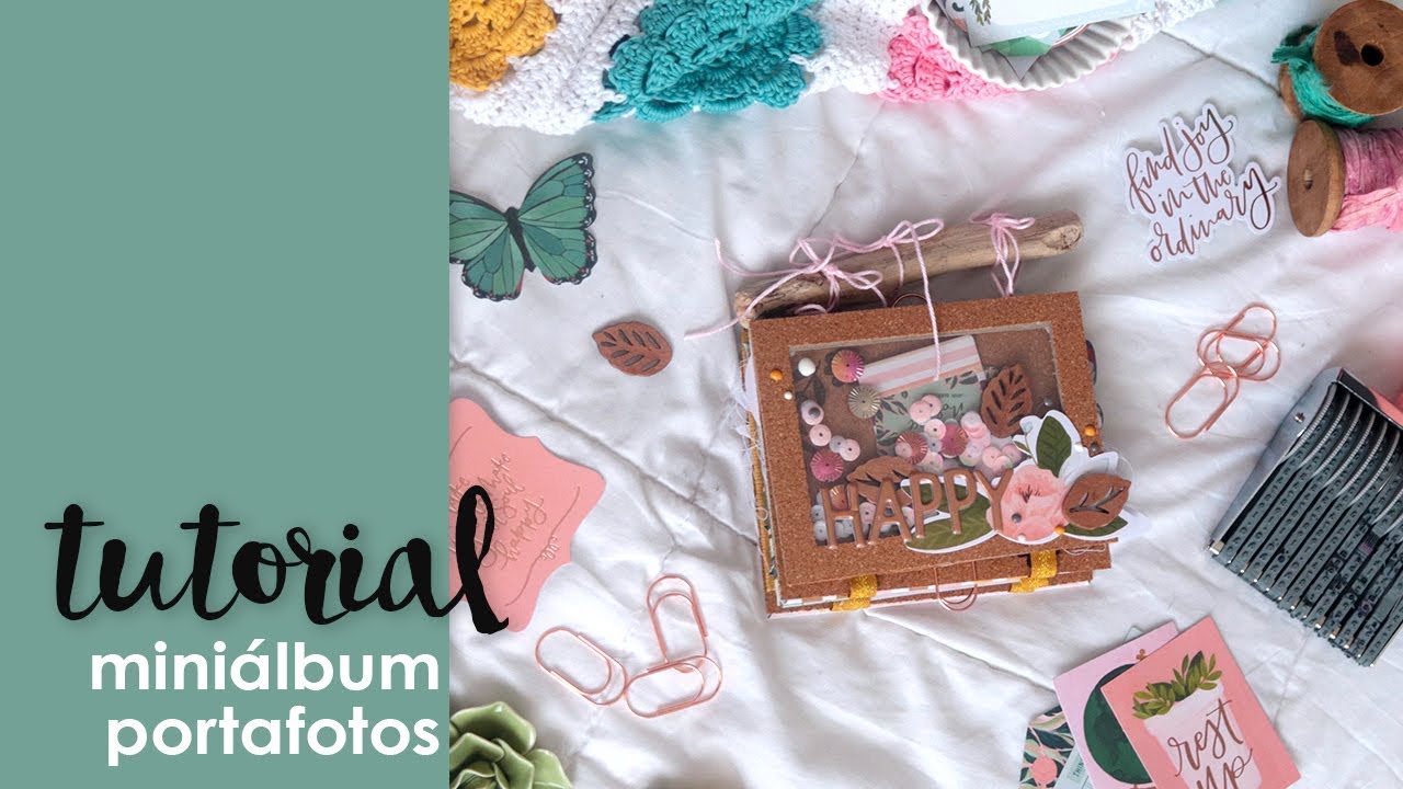 Tutorial Scrapbooking: C&oacute;mo hacer un Portafotos Decorativo | NUNUSITE |