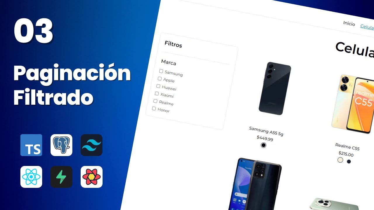 Cómo crear un ecommerce con React y Supabase desde cero #3  | Filtrado y paginación