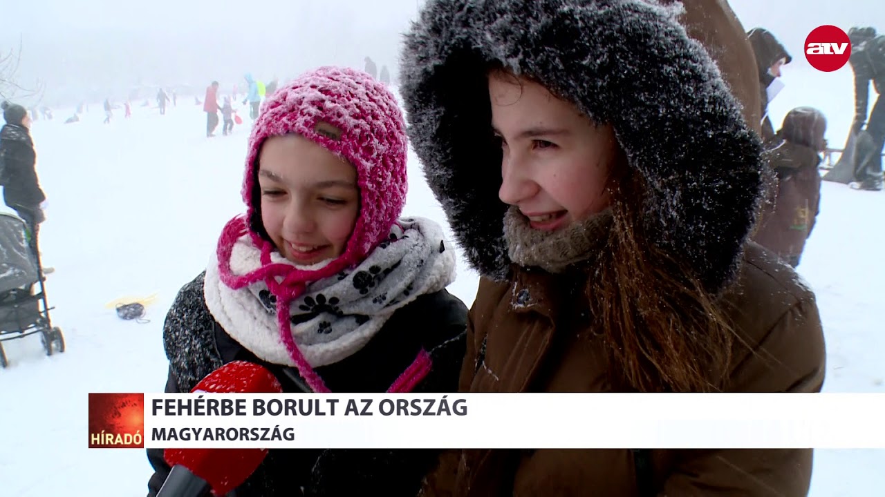 Fehérbe borult az ország nagy része