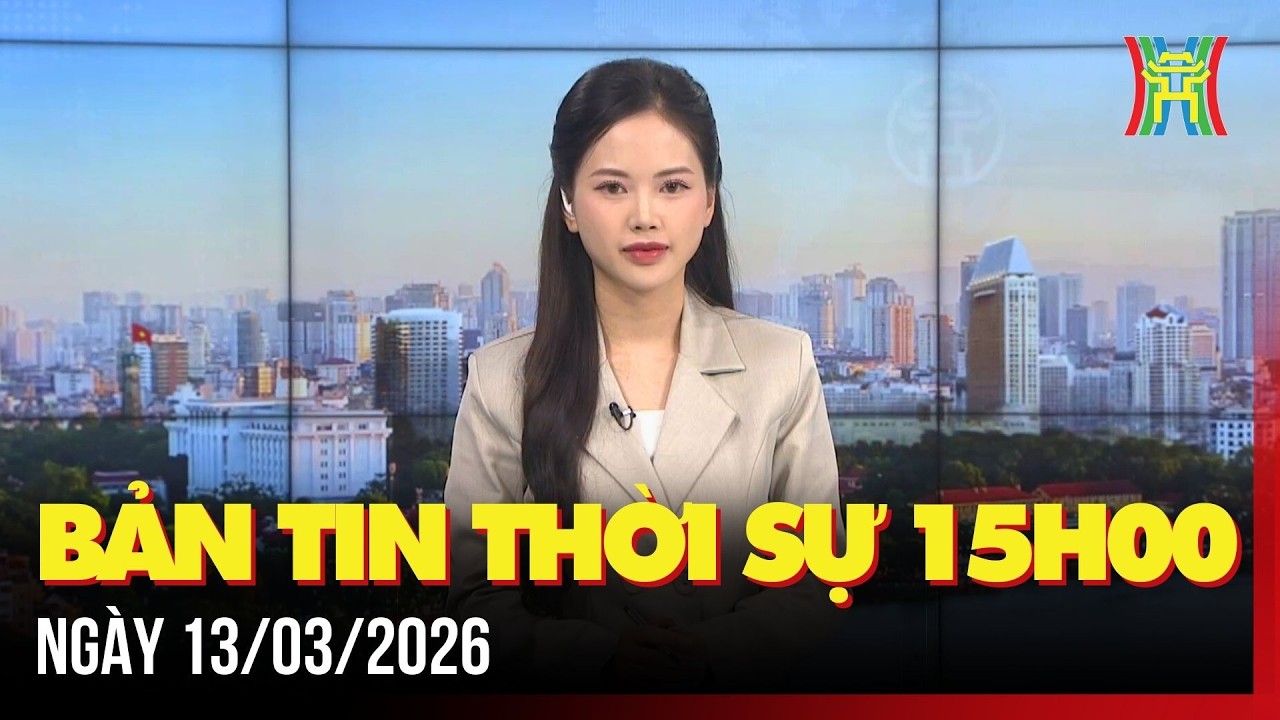 Thời sự Hà Nội 15h ngày 13/03/2026: Náo nức chờ ngày hội non sông tại phường Thượng Cát,...