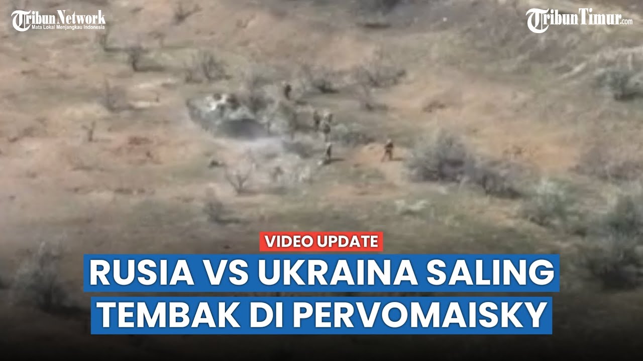 Aksi Baku Tembak Rusia VS Ukraina di Pervomaisky Tak Terhindarkan
