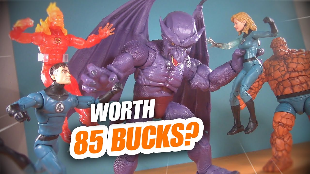 DRAGON MAN! Hasbro Pulse Marvel Legends Fantastic Four Classics Toy Biz Tribute Action Figure Review