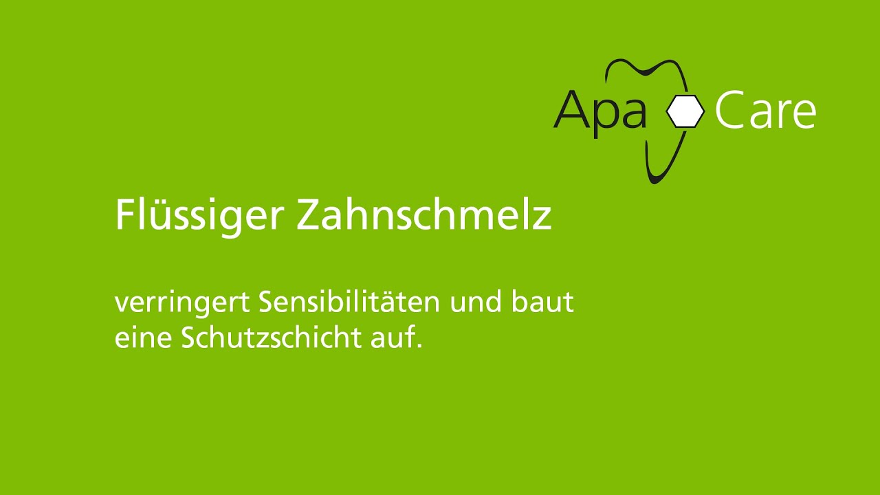 ApaCare Sensibilitäten an den Zahnhälsen verringern