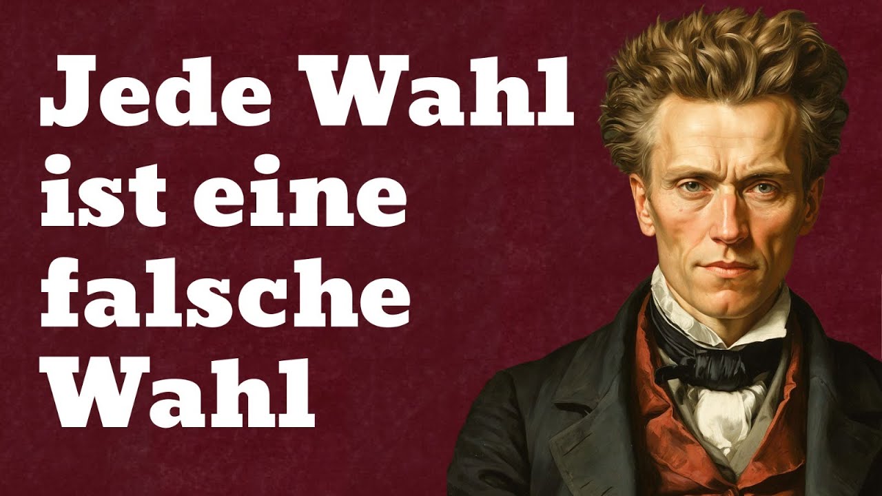 „Egal, was du wählst, du wirst es bereuen“ | Søren Kierkegaard