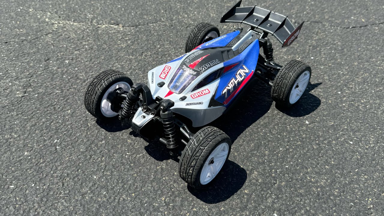 Speed test! Arrma Typhon Grom brushed to brushless