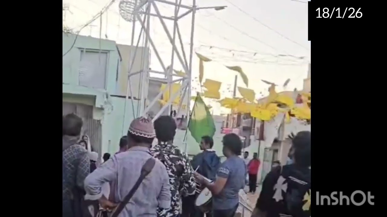 નિશાન ચડાવવાનો વીડિયો યા હાસમ શાહ સરકાર