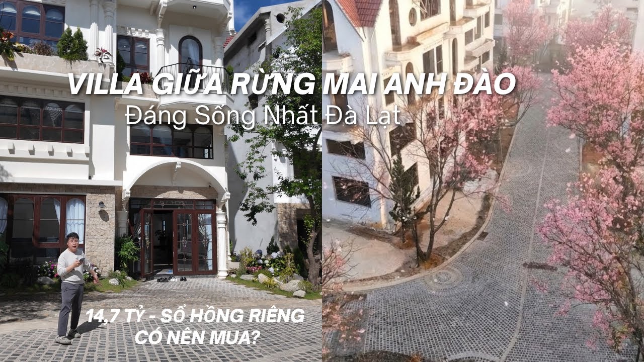 Biệt Thự La Cerise Đà Lạt – Villa Cao Cấp Có Hồ Bơi | Sổ Hồng Riêng | Trịnh Hoài Đức