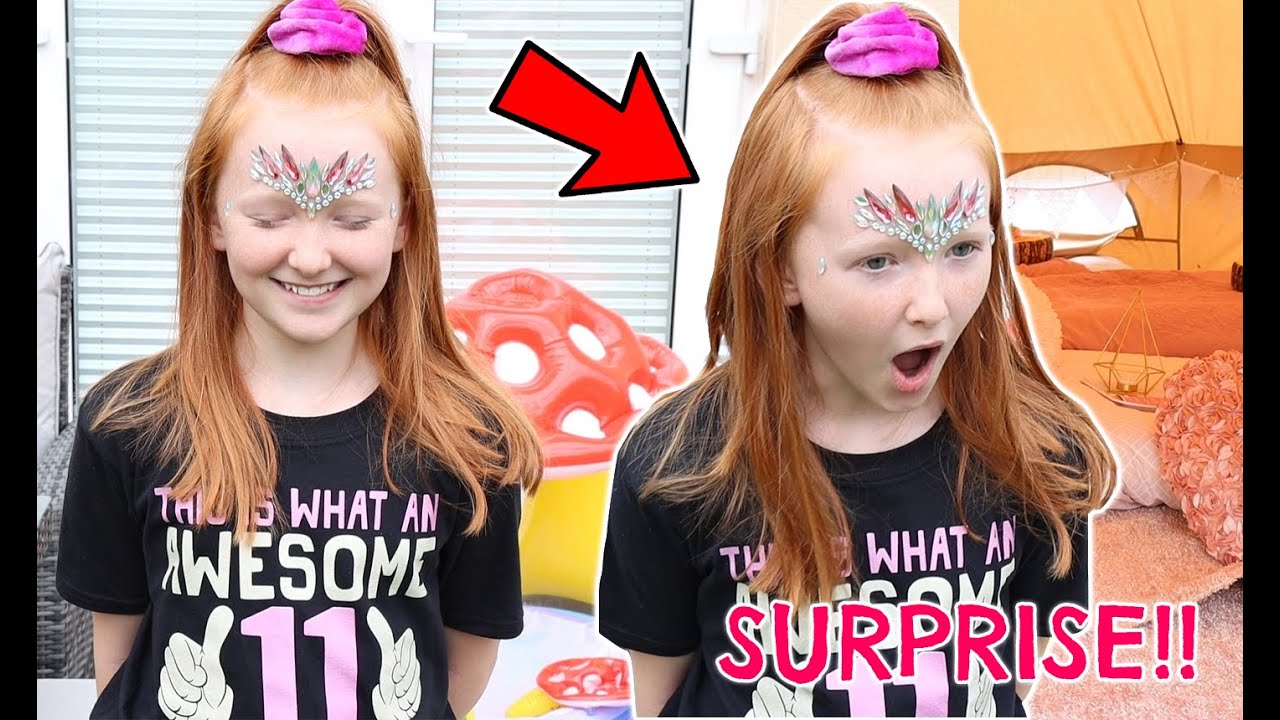 BEST BIRTHDAY SURPRISE EVER! ESMÉ'S 11th BIRTHDAY PART 2!