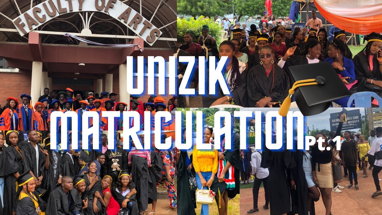 UNIZIK matriculation vlog|| pt1