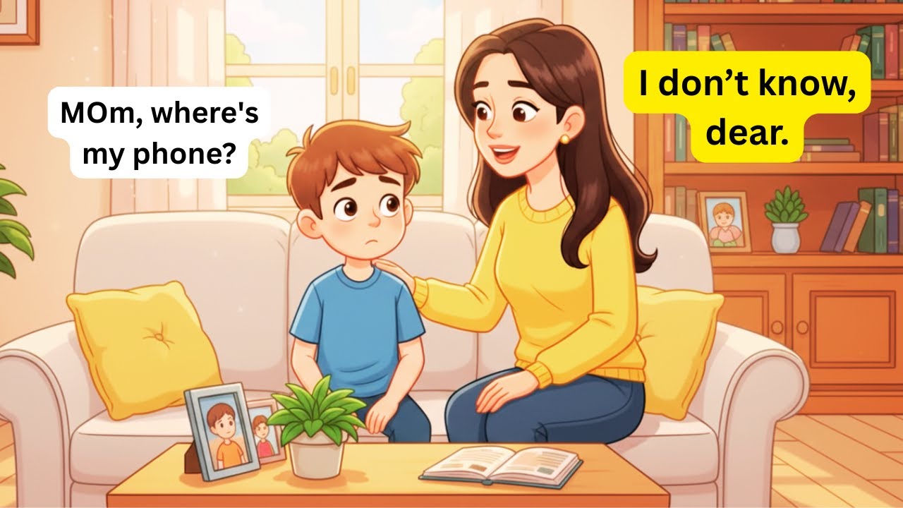 Mother & Child English Dialogues | Daily Practice for Beginners | Fluent Chat