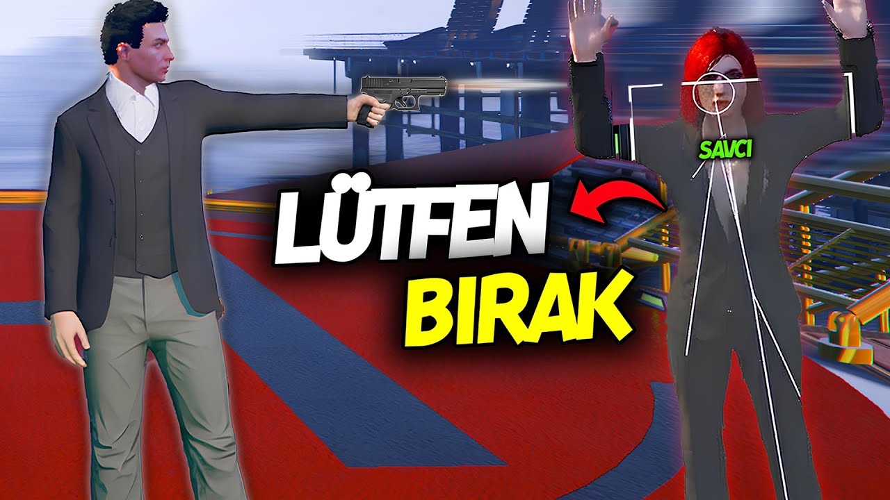 Hile İle Savcıyı Vurdum! - Baskın Yaptılar (Fivem Hile Troll)