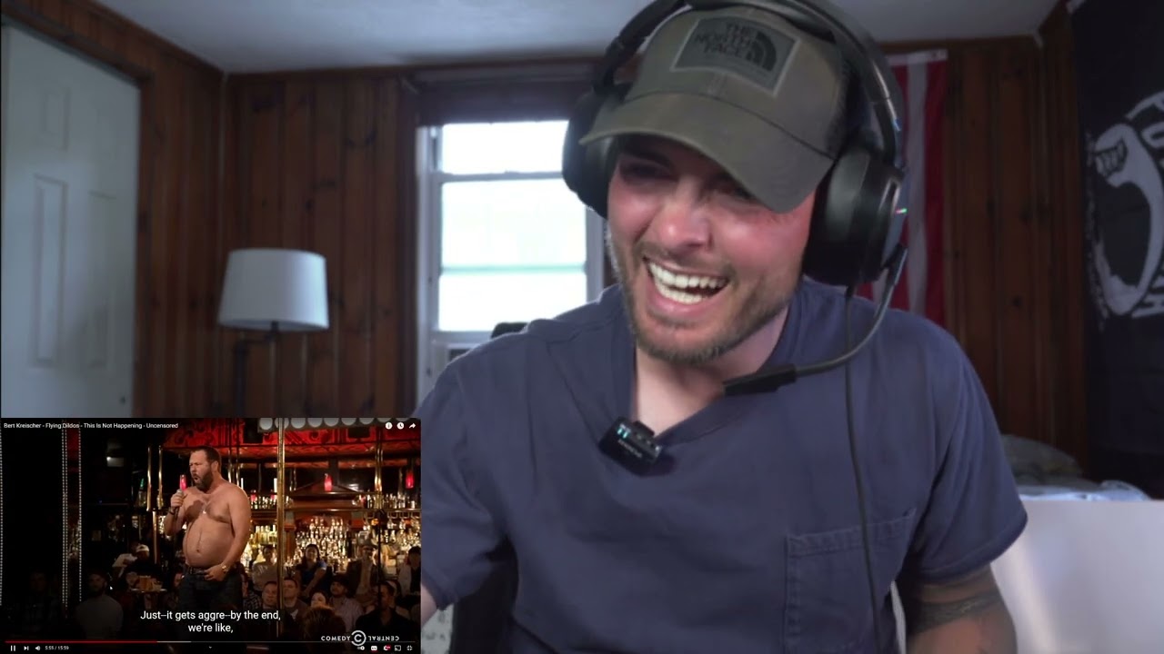 I Lost It! | Bert Kreischer - Flying Dildos - This Is Not Happening Stand Up ( First Reaction )