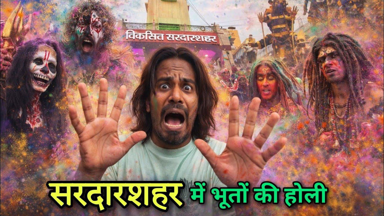 Bhooto Ki Holi SardarShahar Me 2026 🫨😅