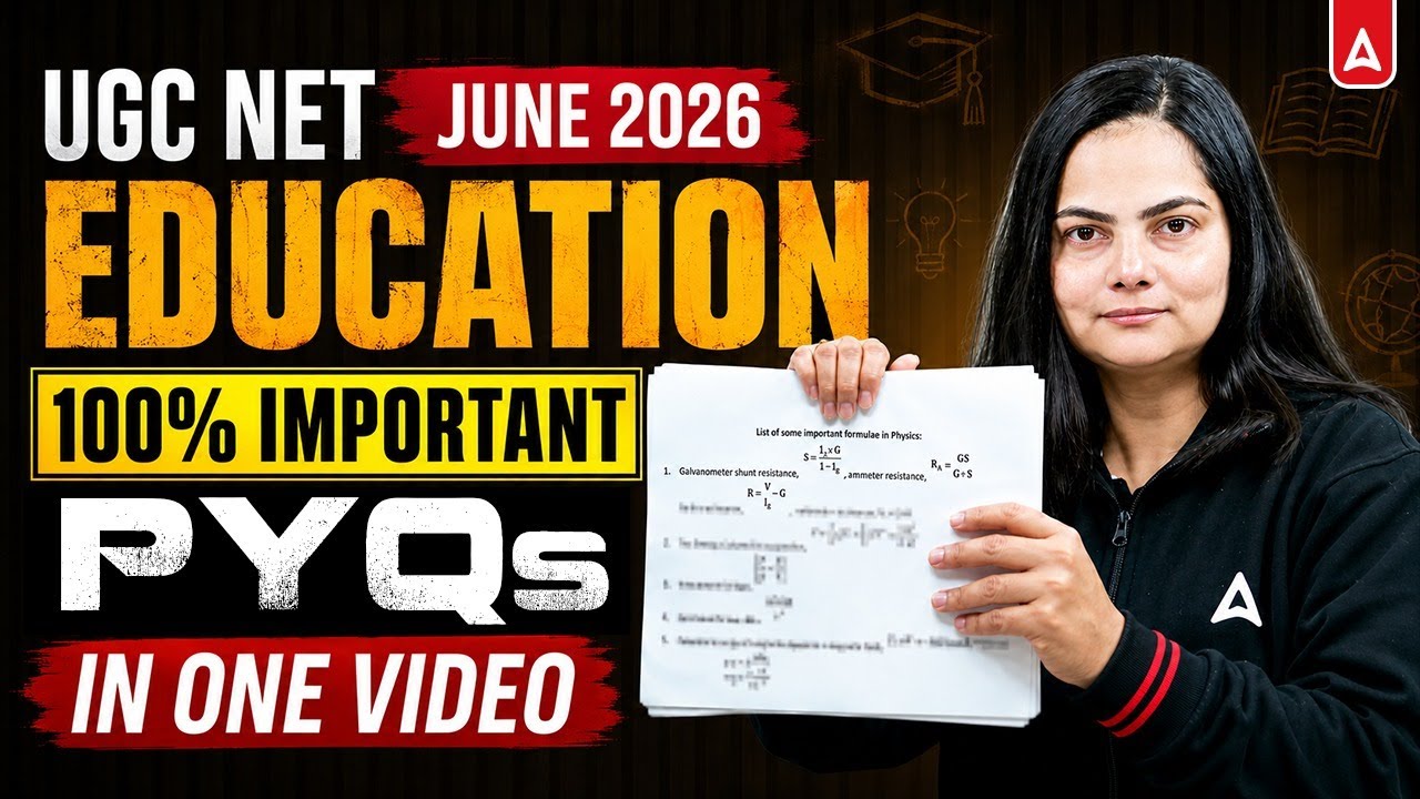 UGC NET Education Paper 2 | UGC NET Education Most Important PYQ By Anjali Mam