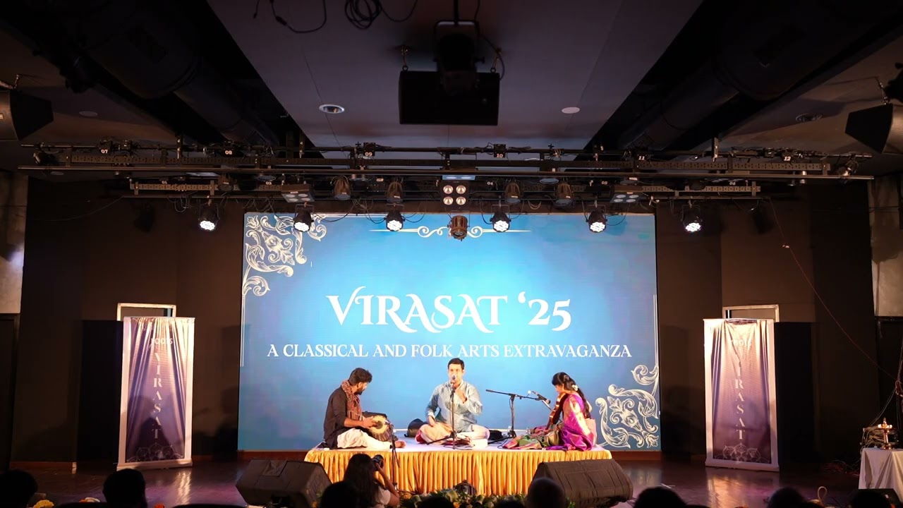 Shri. Vinay Sharva | Carnatic Music | Virasat'25 Day 1 | Roots | IIT Bombay