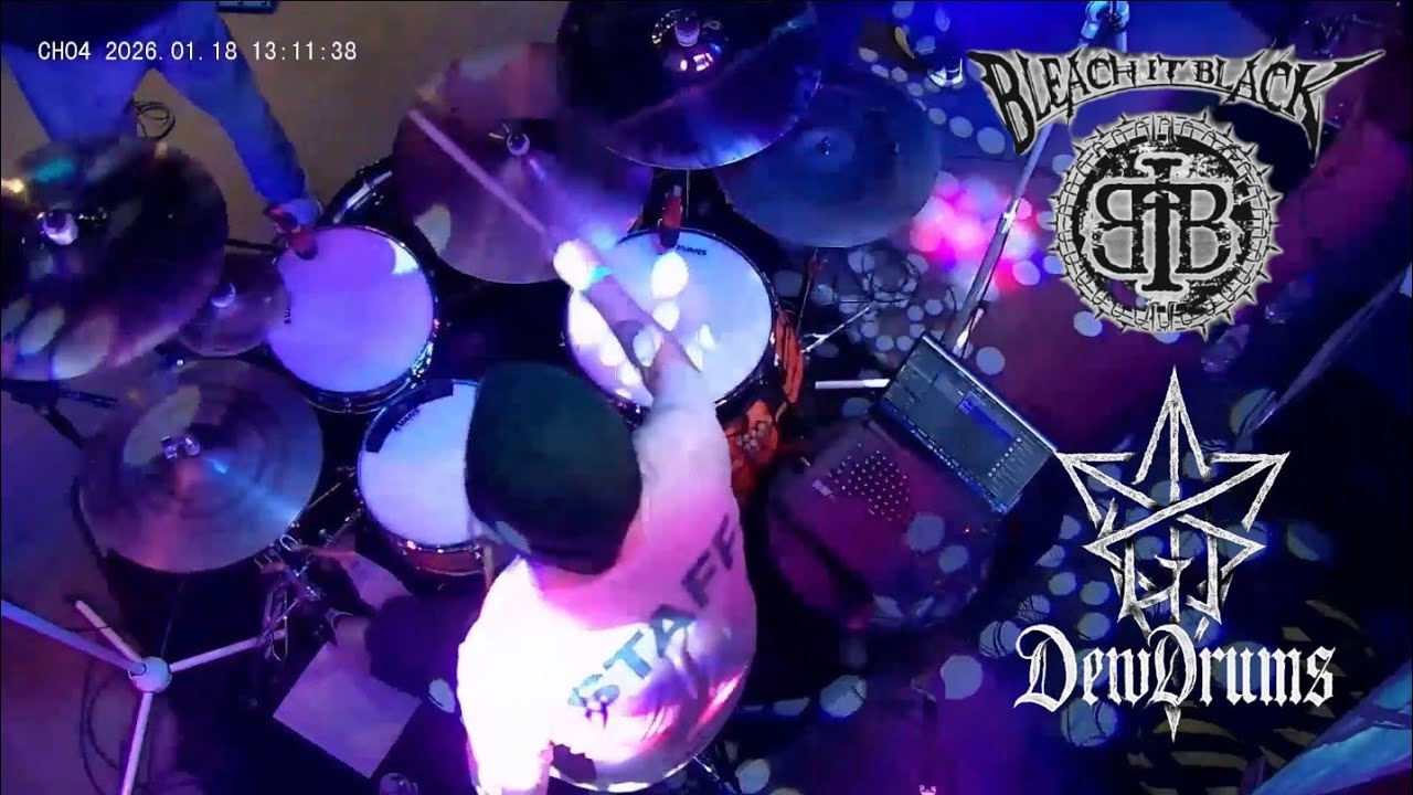 Bleach It Black - This River (Dustin Wurst) Drum Cam [Springfield, MO]