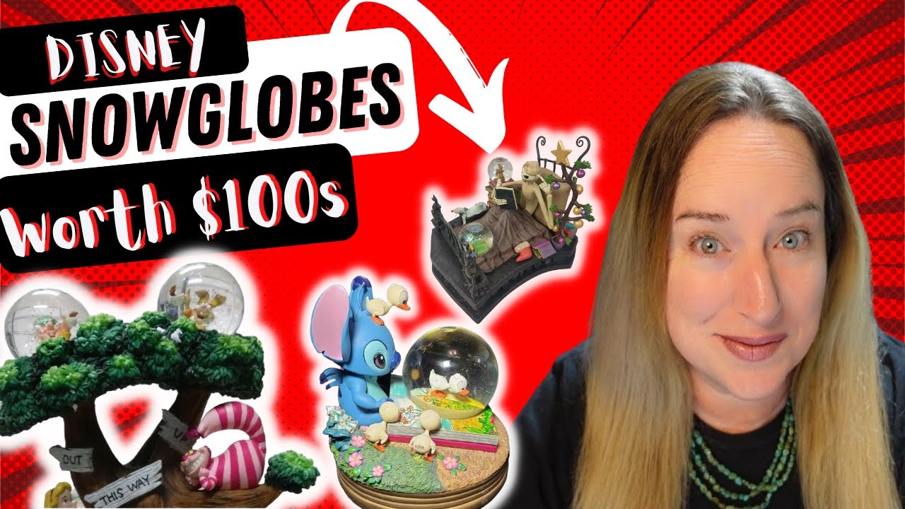Disney Snowglobes Worth HUNDREDS Selling on eBay NOW