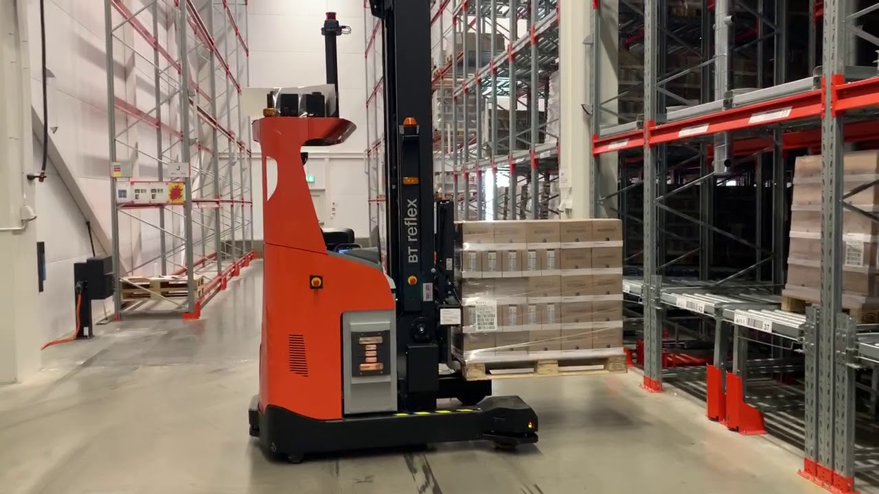 F&oslash;rerl&oslash;s truck - AGV hos Tine Tretten - Toyota Material Handling Norway